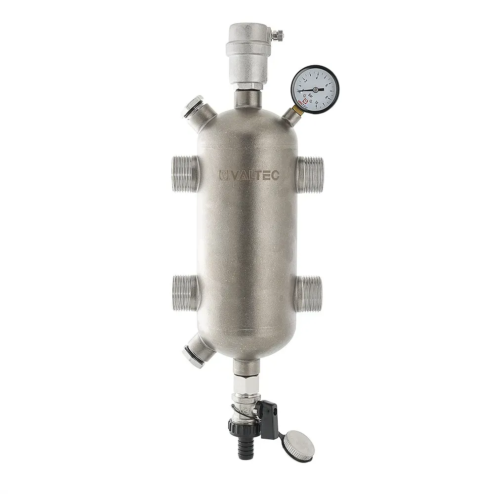 Стрелка гидравлическая для систем VARIMIX 1 1/4' из нержавеющей стали VALTEC IVACVAR057