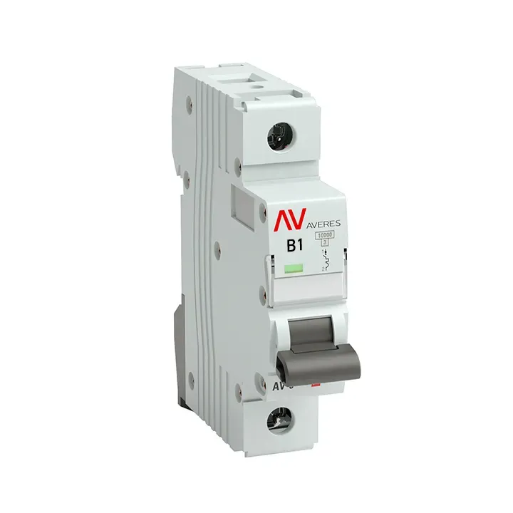 Выключатель автоматический av-10 1p 1a (b) 10ка averes EKF MCB10-1-01B-AV