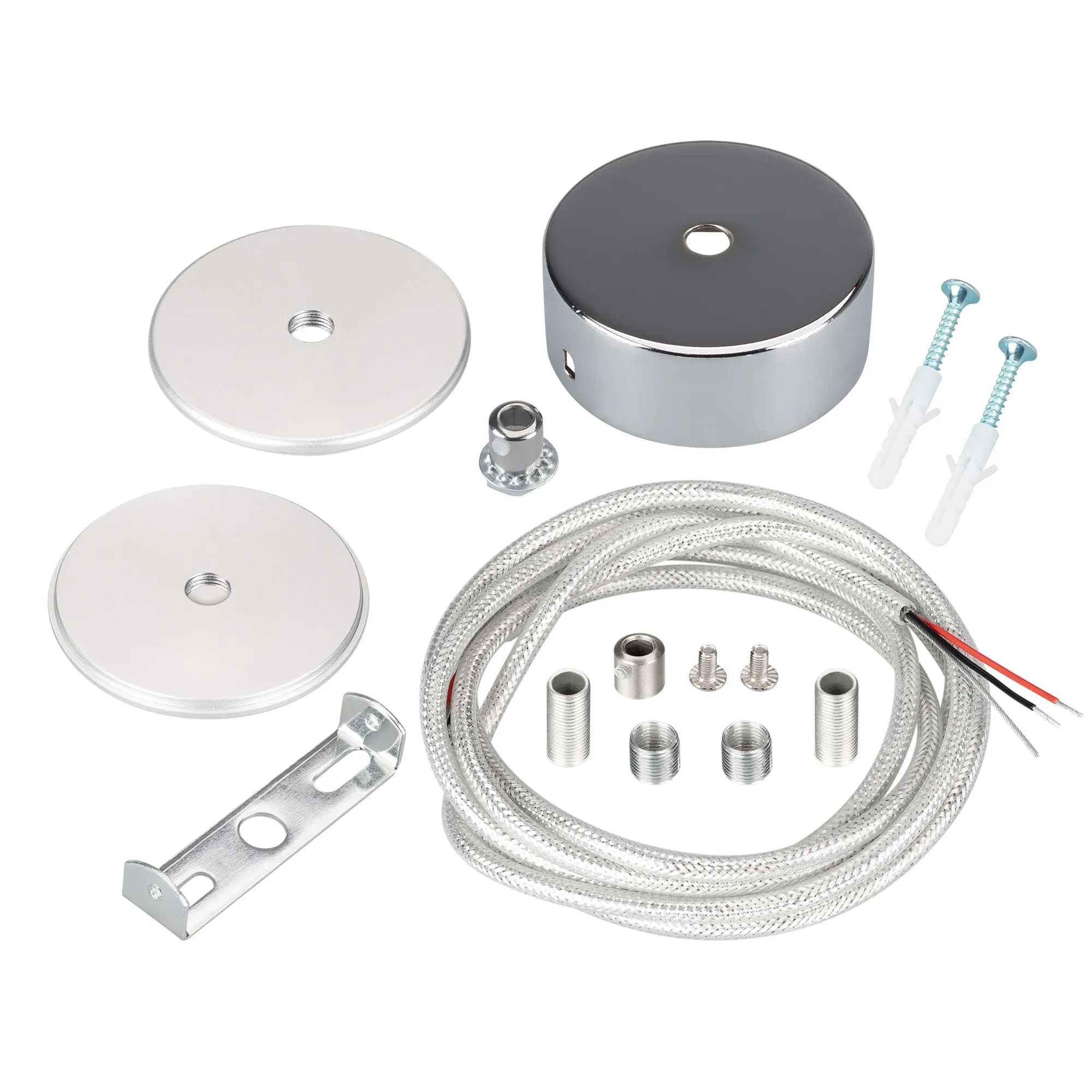 Подвес токопроводящий ARL-SL-ROUND-D70-360deg вертикальный (провод 2x0.5) Arlight 037772