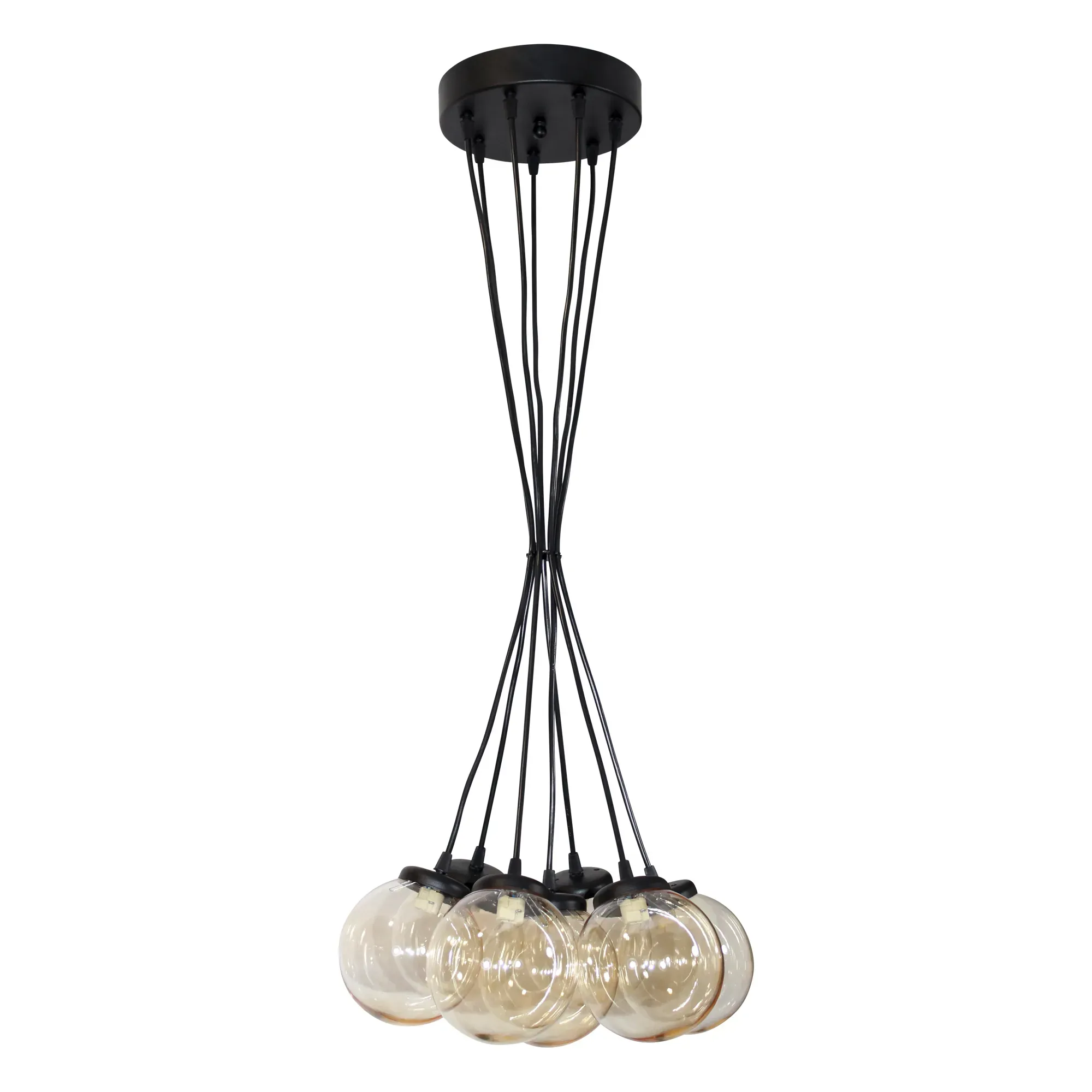 Светильник Гроздь 271 черн. НСБ 01-7х25-102 G9 ИУ ЭЛЕТЕХ 1005404103