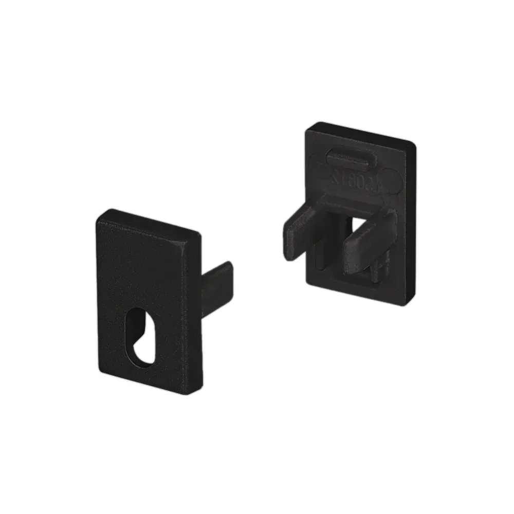 Заглушка SL-MINI-8-H12 BLACK с отверстием (, Пластик) Arlight 037506