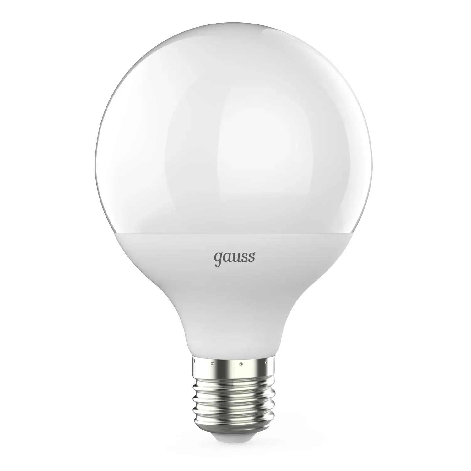 Лампа светодиодная led 16 вт 1480 лм 3000к ac150-265в e27 шар g95 теплая black GAUSS 105102116