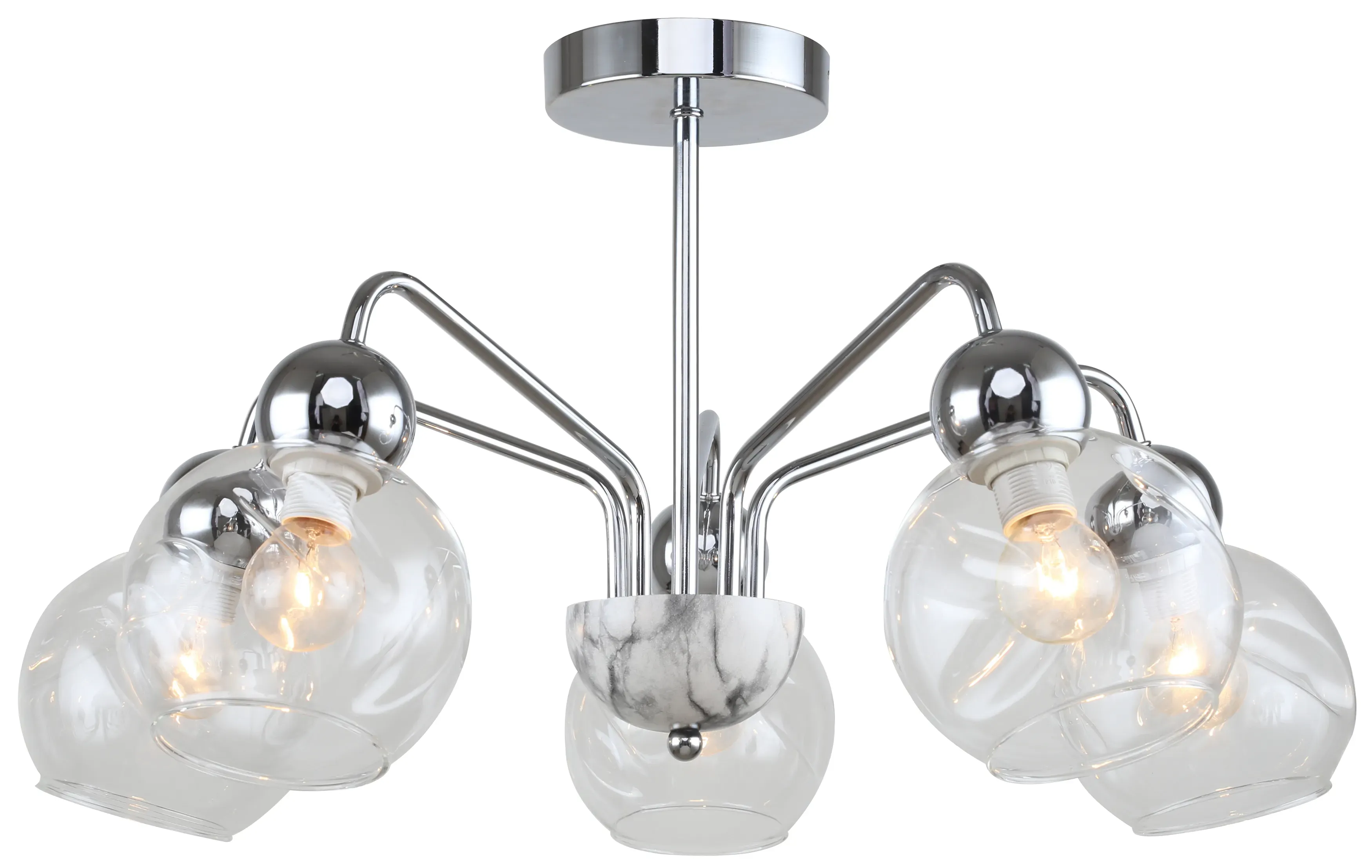 Люстра Dena 3147-305 5 х Е14 40 Вт модерн Rivoli Б0055515