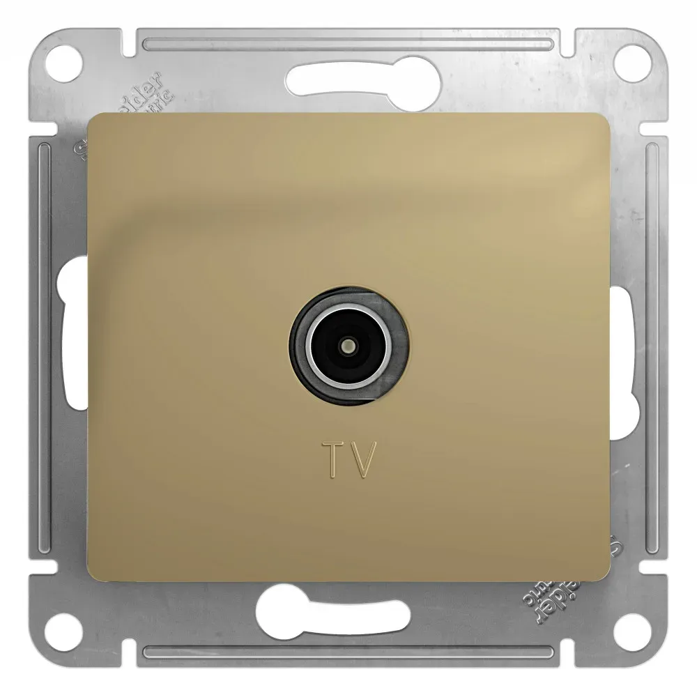 Коннектор GLOSSA TV антенна механизм титан SE (Потенциал) GSL000493