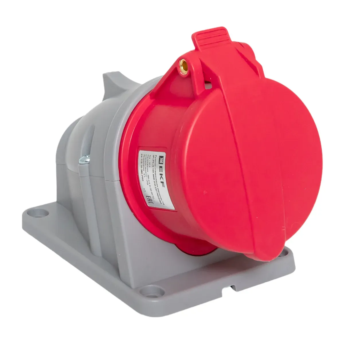 Розетка стационарная наружная 115 3р+ре+n 16а 380в ip44 ekf proxima EKF PS-115-16-380-PRO