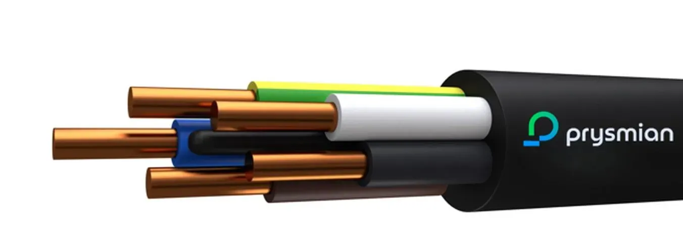 Кабель ВВГнг-LS 5х2,5 РЭК/Prysmian 6528014