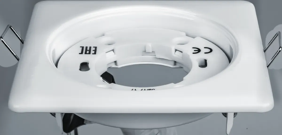 Светильник ДВО-15w GX53 без лампы квадратный белый Navigator Group 22125