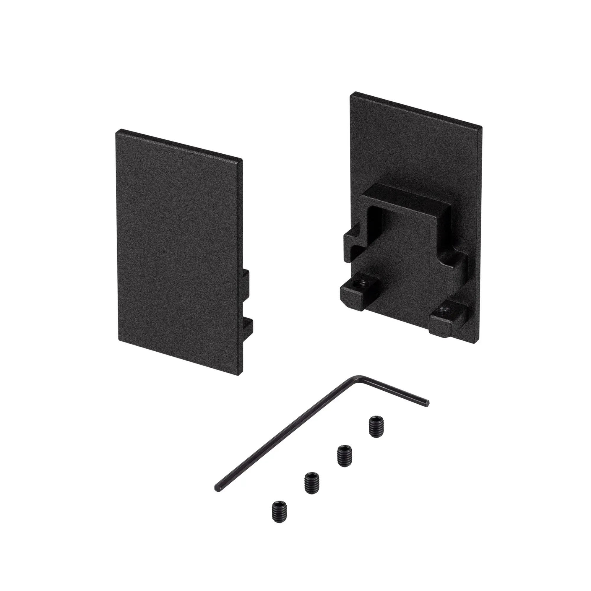 Заглушка SL-COMFORT-2542 BLACK глухая (Arlight, Металл) Arlight 031773(1)