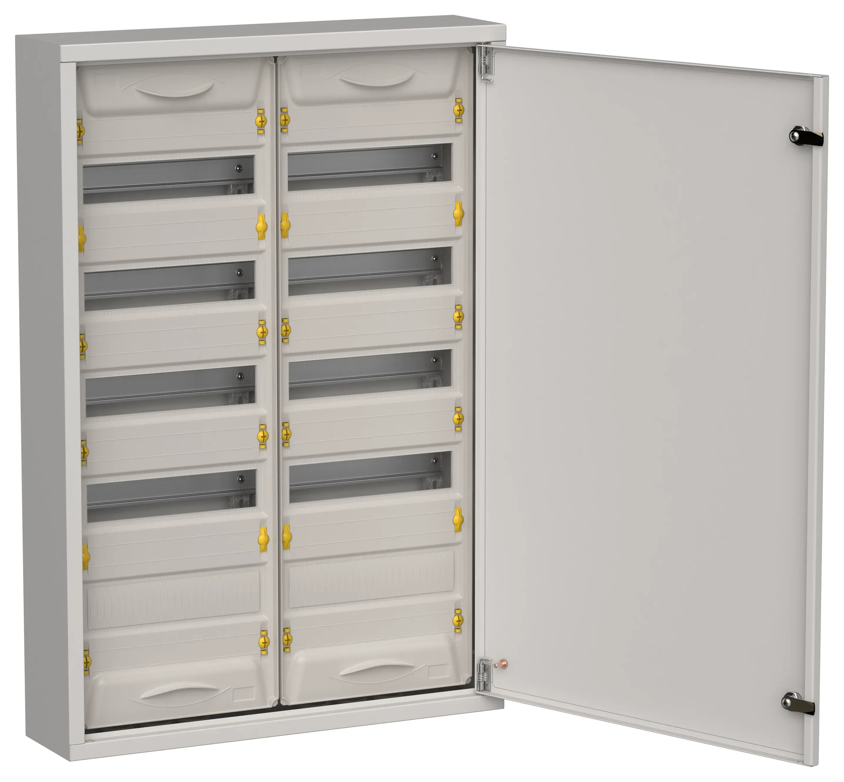 Titan 5 корпус металлический щрн-120 (2х60) 835х570х140мм ip31 серый (одна дверь) iek IEK TI5-50-N-2X060-31-7035