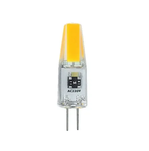 Лампа светодиодная LED 3Вт G4 теплый COB JazzWay 2857446