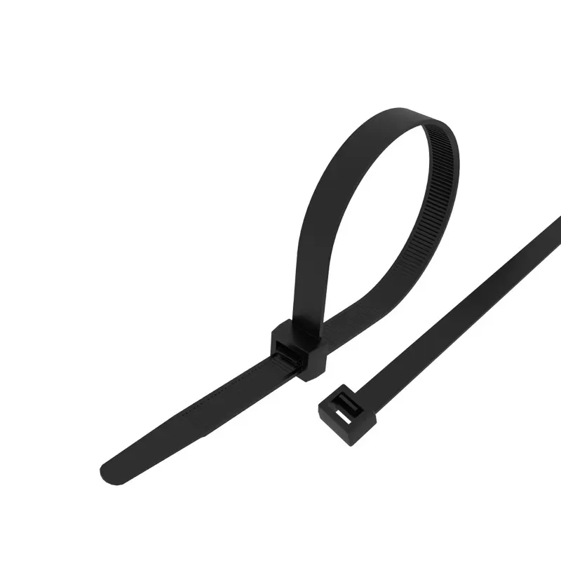 Стяжка кабельная нейлоновая 1020x9,0 мм, черная (25 шт/уп) REXANT 07-1021-25