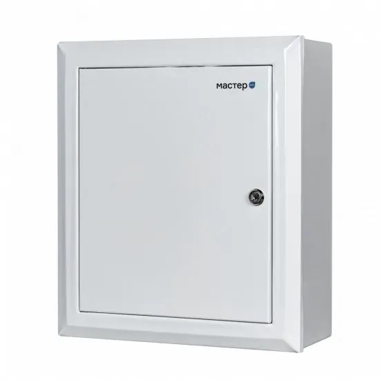 Шкаф монтажный навесной с монтажной панелью ip31, 350х400х140 мм МАСТЕР 00-00000035