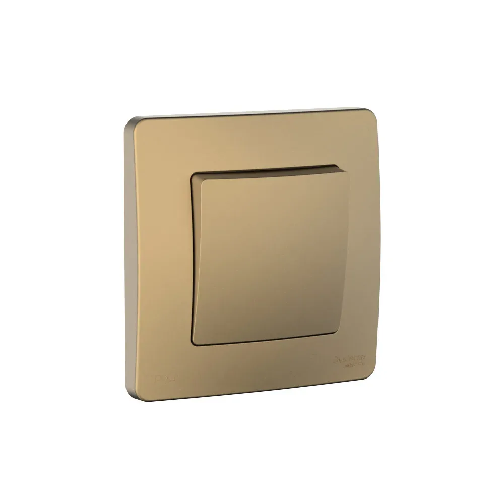 BLANCA С/У IP44 1-клавишный ПЕРЕКЛЮЧАТЕЛЬ (сх.6), 10AX, 250В, ТИТАН SE (Потенциал) BLNVS410604