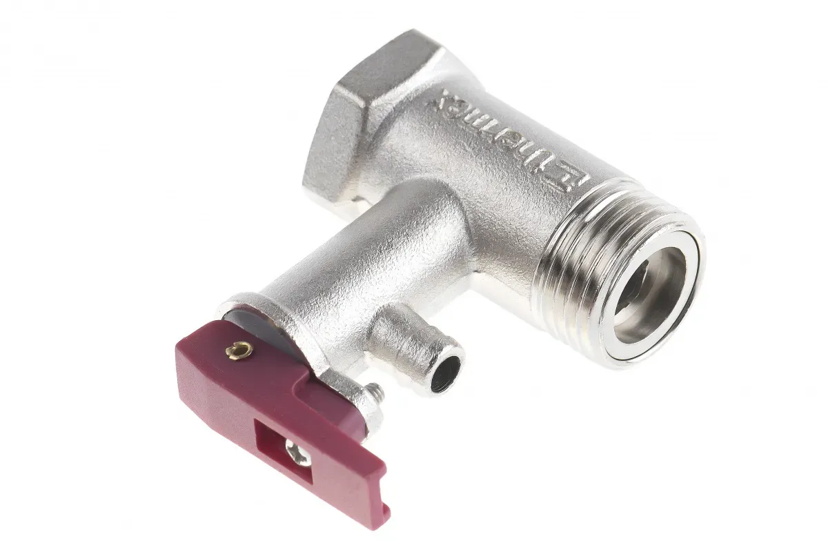 Клапан предохранительный 1/2' для бойлера, 7 бар, с ручкой, блистер Thermex ЭдЭБ02545