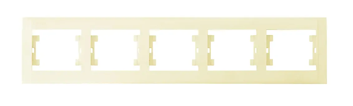 Defne рамка 5-ти постовая бежевая Makel 42010705