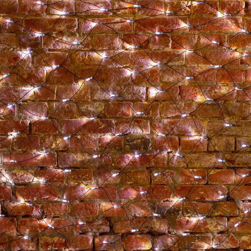 Гирлянда Сеть 2,5х2,5 м, черный ПВХ, 432 LED белые Neon-Night 215-031