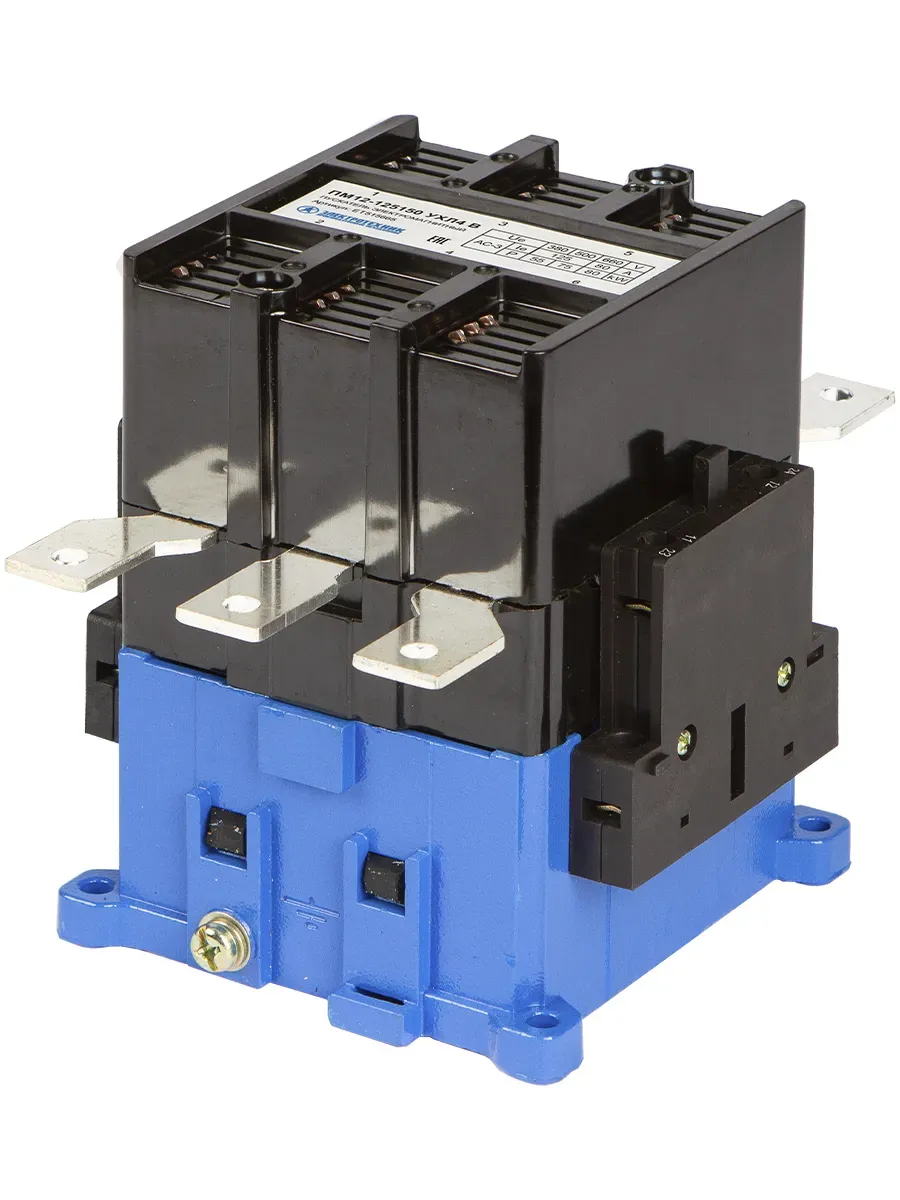 ПМ12-125150 УХЛ4 В, 220В/50Гц, 2з+2р, 125А,       нереверсивный, без реле, IP20, пускатель          электромагнитный (ЭТ) Электротехник ET515665