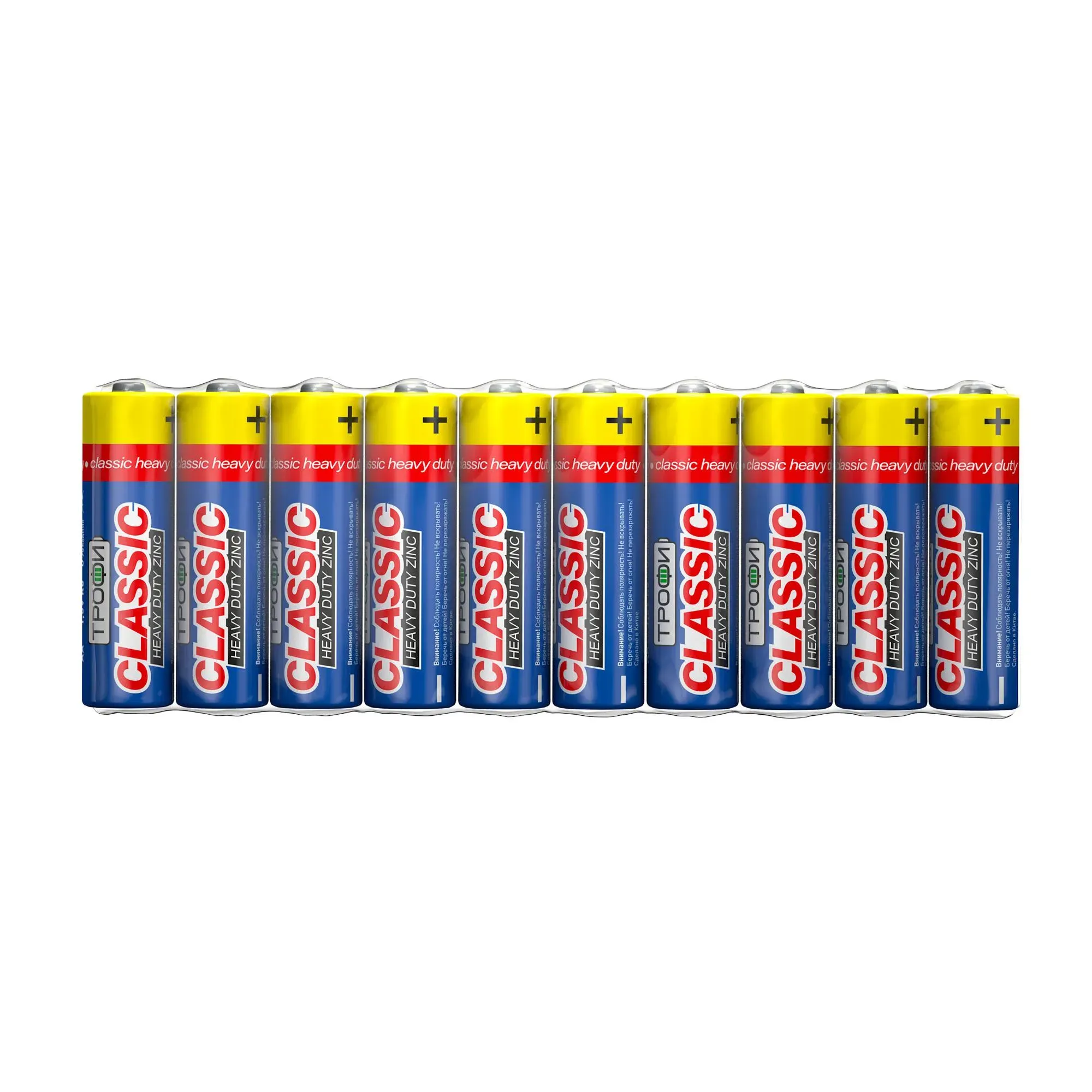 Батарейка Трофи R6-10S CLASSIC HEAVY DUTY Zinc (60/1200/26400) ЭРА Б0042310