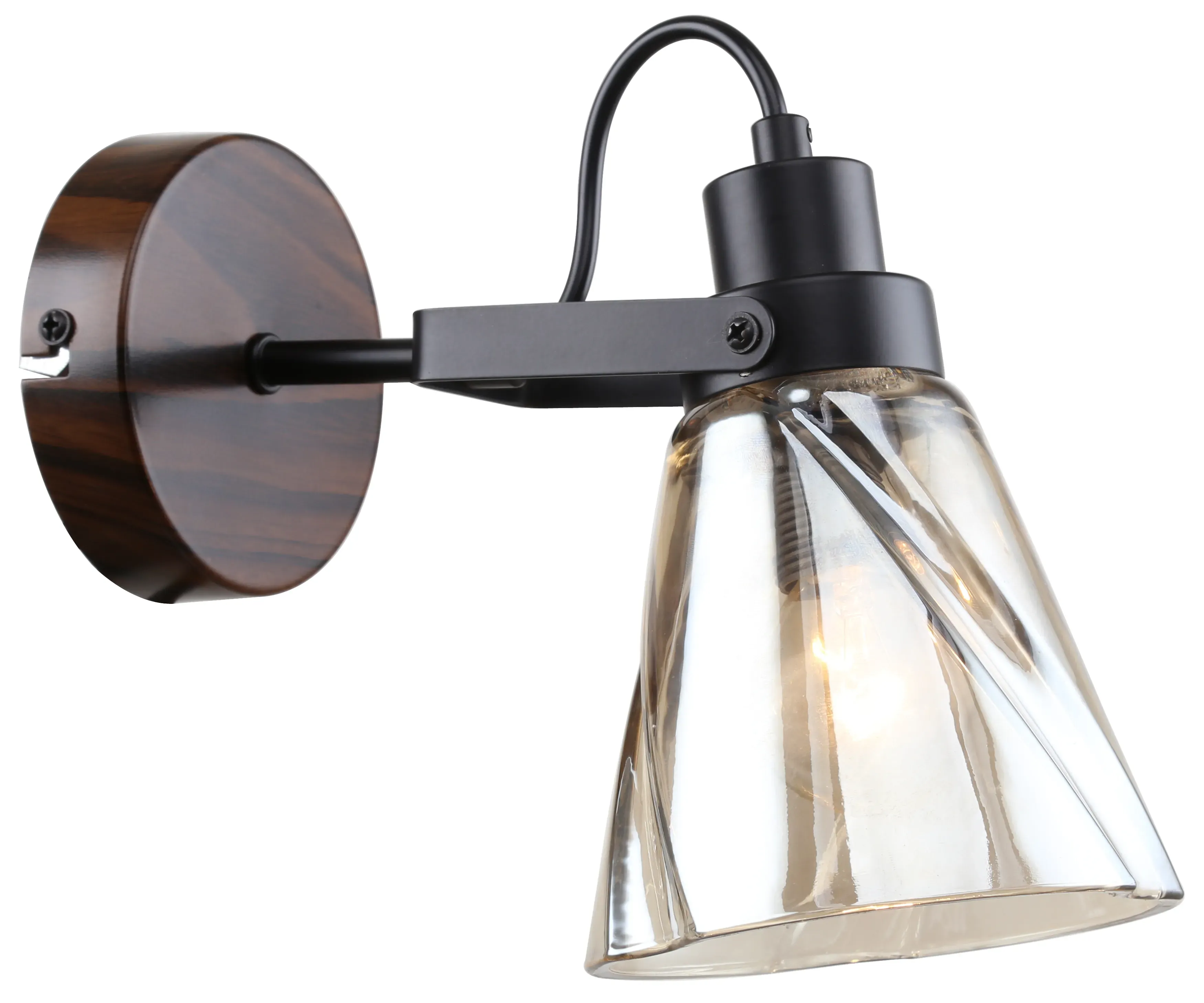 Бра светильник Clarissa 5098-401 настенный 1 х Е14 40 Вт лофт - кантри Rivoli (Б0055510) Rivoli Б0055510