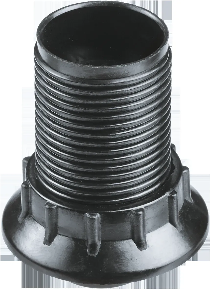 Патрон люстровый Е14 карболитовый с кольцом черный Navigator Group 19438