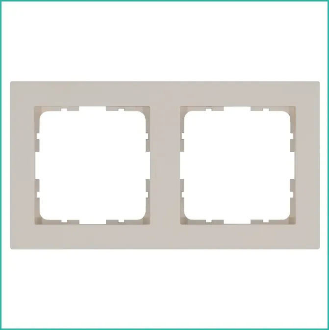 Рамка G-Classic 2-постовая, цвет Тауп Jasmart G1002T