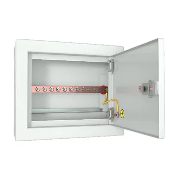 Cabeus CGB-ЯГЗШ-10-3.25 Ящик ГЗШ 10 подключений, 3х25 мм (ВхШхГ 265х310х120 мм), 340А, IP31, цвет серый Ral 7035