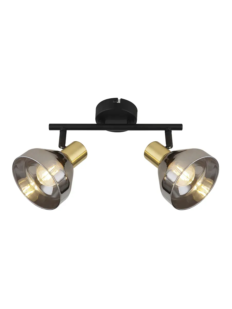 Светильник настенно-потолочный спот Kinge 7036-702 2 х E14 40 Вт поворотный Rivoli Б0052875