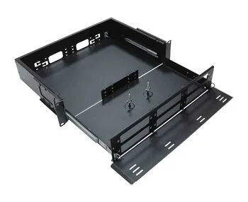 Cabeus ODF-19-6FP-48FC/ST/SC-S-BK-T Кросс оптический стоечный выдвижной, 19, до 48 портов, черный