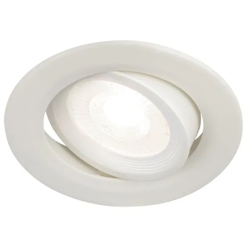 Светильник светодиодный круглый поворотн. LED SMD 5W 4000K, белый KL LED 22A-5 4K WH