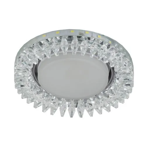 DK LD20 SL/WH Точечные светильники декор cо светодиодной подсветкой Gx53, прозрачный