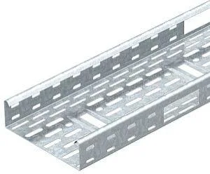 Кабельный листовой лоток перфорированный 60x400x3000