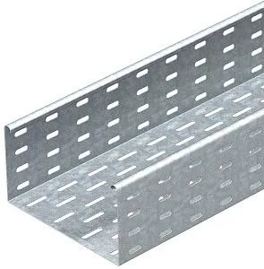 Кабельный листовой лоток перфорированный 110x100x3000 горячий цинк OBO BETTERMANN 6060609