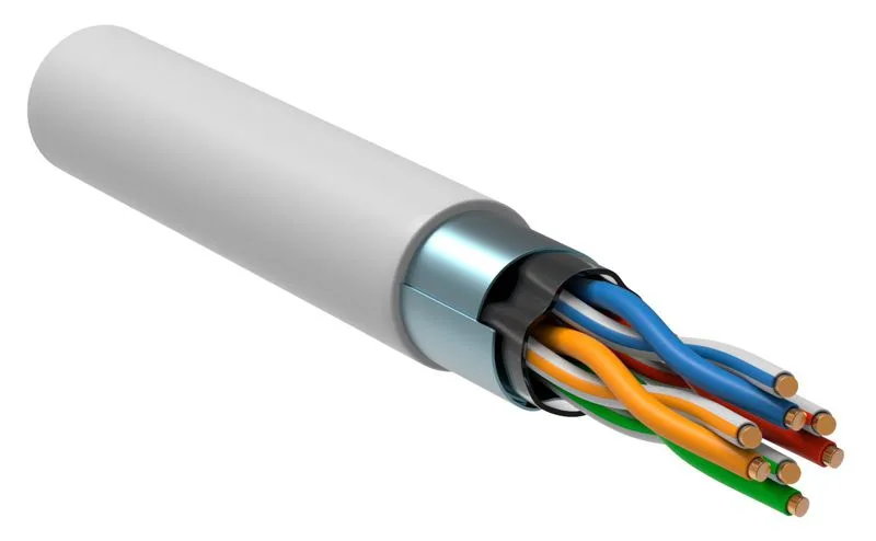 Витая пара F/UTP кат.5E 4 пары LSZH белый GENERICA Iek bc1-c5e04-328-305-g