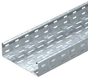 Кабельный листовой лоток перфорированный 60x100x3000