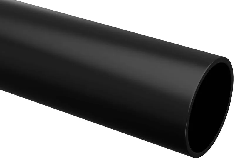 Труба гладкая жесткая ПВХ D=20мм черная 3м (93м/компл) IEK CTR10-020-K02-093