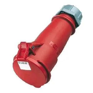 Розетка кабельная 16А 3Р+E IР44 переносная 400В AM-TOP Mennekes 514
