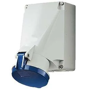 Розетка настенная 63А 2Р+E IР44 230В Mennekes 1137a