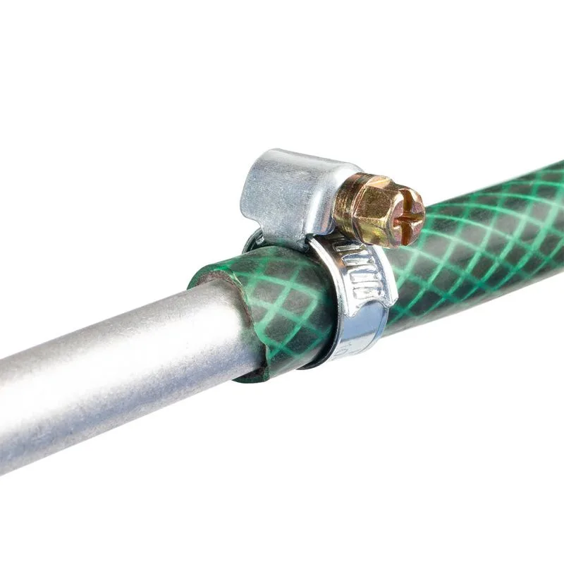 Хомуты червячные из оцинкованной стали PL-9/W1 D 50-70 мм Fortisflex 68988