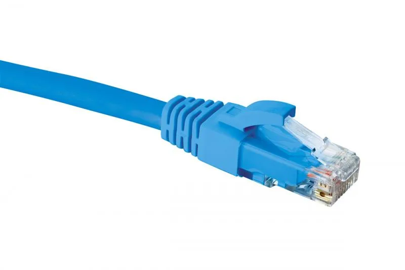 Шнур коммутационный Eurolan, кат. 5е, неэкр., U/UTP, RJ45/RJ45, d 5,2, 1м, LSZH, AWG26, синий, (21D-U5-01BU)