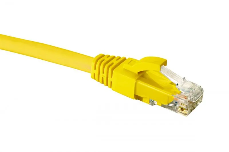 Шнур коммутационный Eurolan, кат. 5е, неэкр., U/UTP, RJ45/RJ45, d 5,2, 1.5м, LSZH, AWG26, жёлтый, (21D-U5-1EYL)