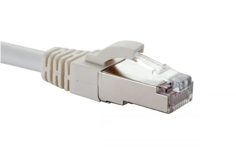 Патч-корд CAT6 F/UTP PVC белый 1м Eurolan 21d-f6-01wt
