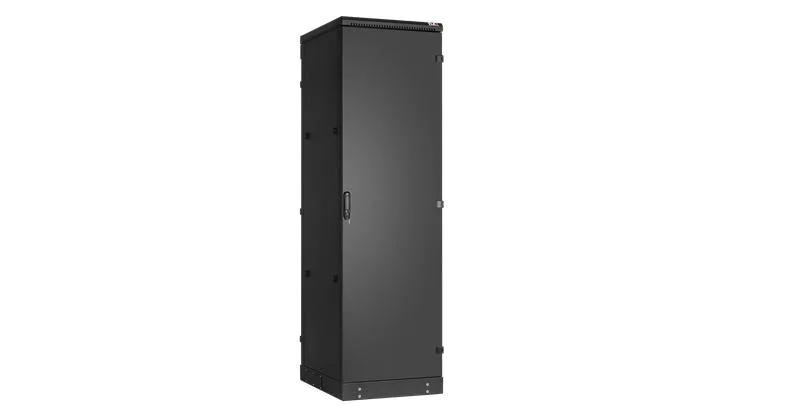 Шкаф напольный 19д 42U промышленный IP54 Ш600хВ2070хГ800мм черный Nikomax tfm-426080-mmmm-bk