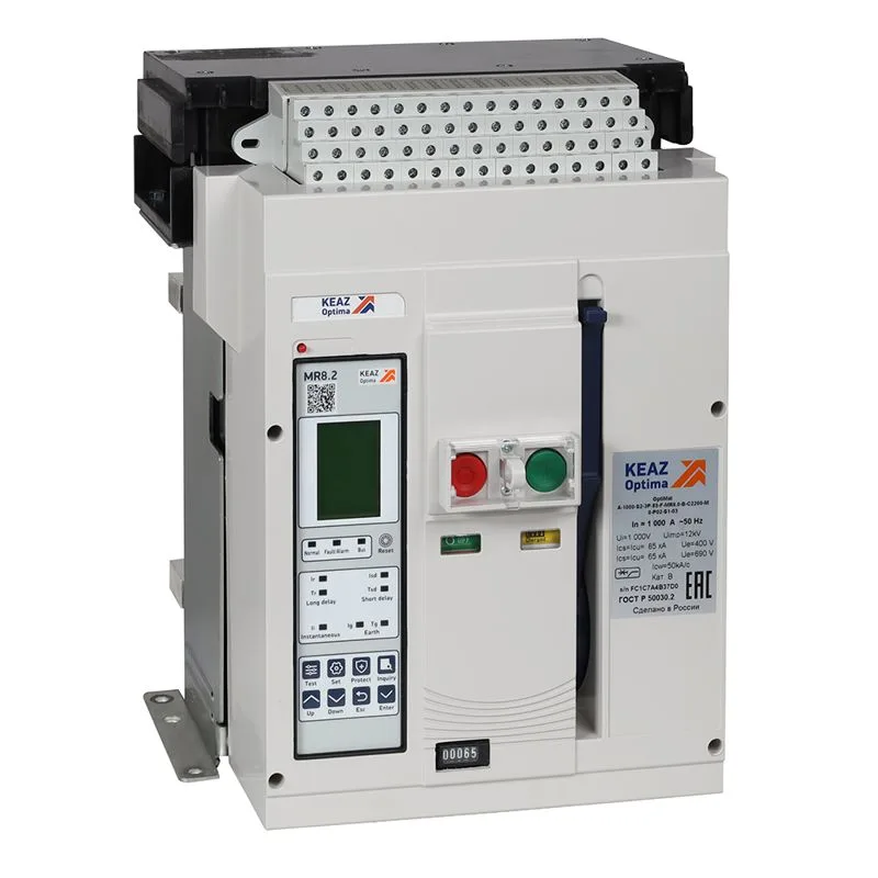 Выключатель автоматический OptiMat A-1000-S1-3P-50-F-MR8.2-B-C2200-M2-P04-S2-06 Кэаз 366300