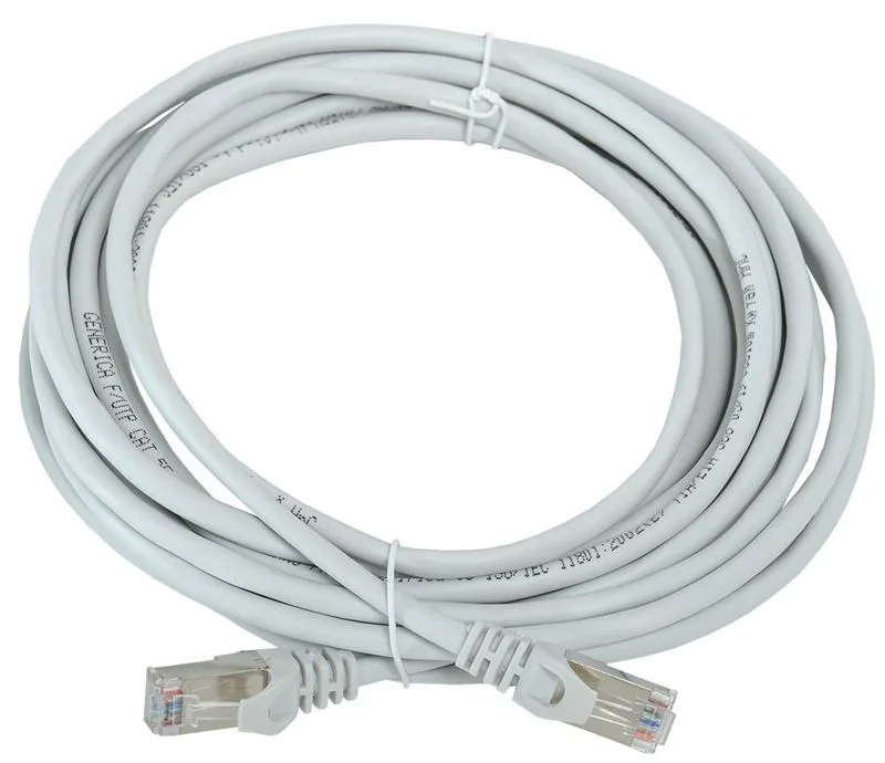 Патч-корд категории 5Е FTP 5м серый GENERICA ITK PC01-C5EF-5M-G