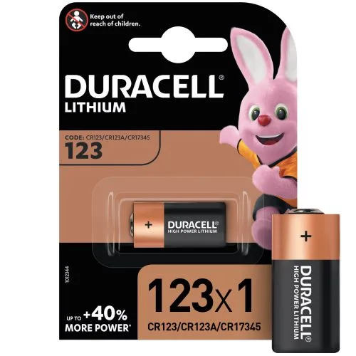 Элемент питания CR123 ULTRA (10/50/5400) Duracell a0001263