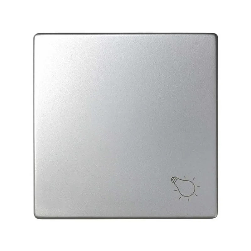 Клавиша с пиктограммой лампа для 75150-, 75152-39, S82,82N, алюминий Simon 82018-33