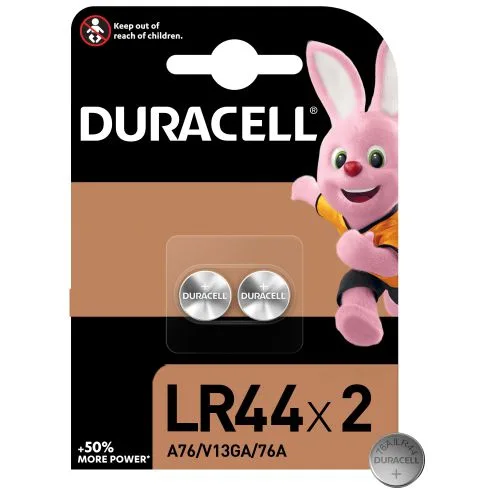 Элемент питания NEW LR44-2BL (20/200/14400) Duracell б0009737