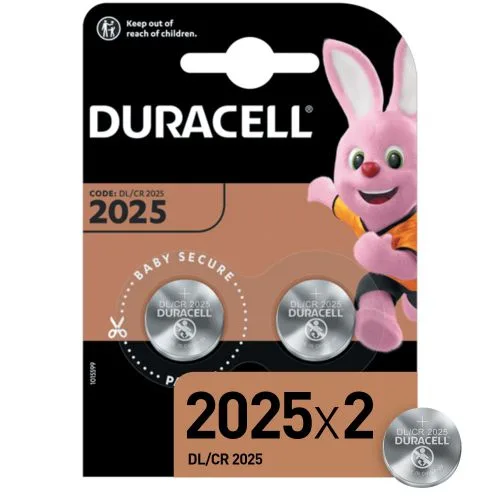 Элемент питания CR2025-2BL (20/200/29400) Duracell б0037272