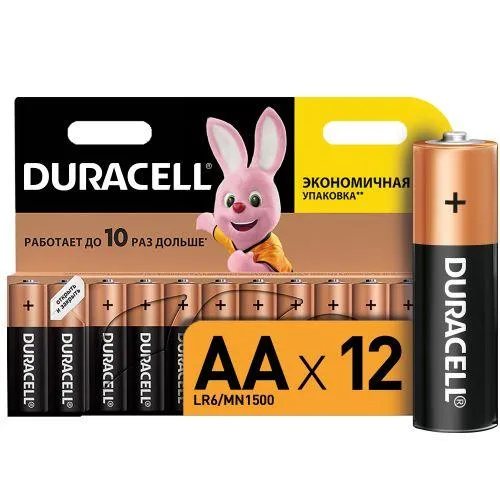 Элемент питания LR6-12BL BASIC NEW (12/144/19584) Duracell c0037388
