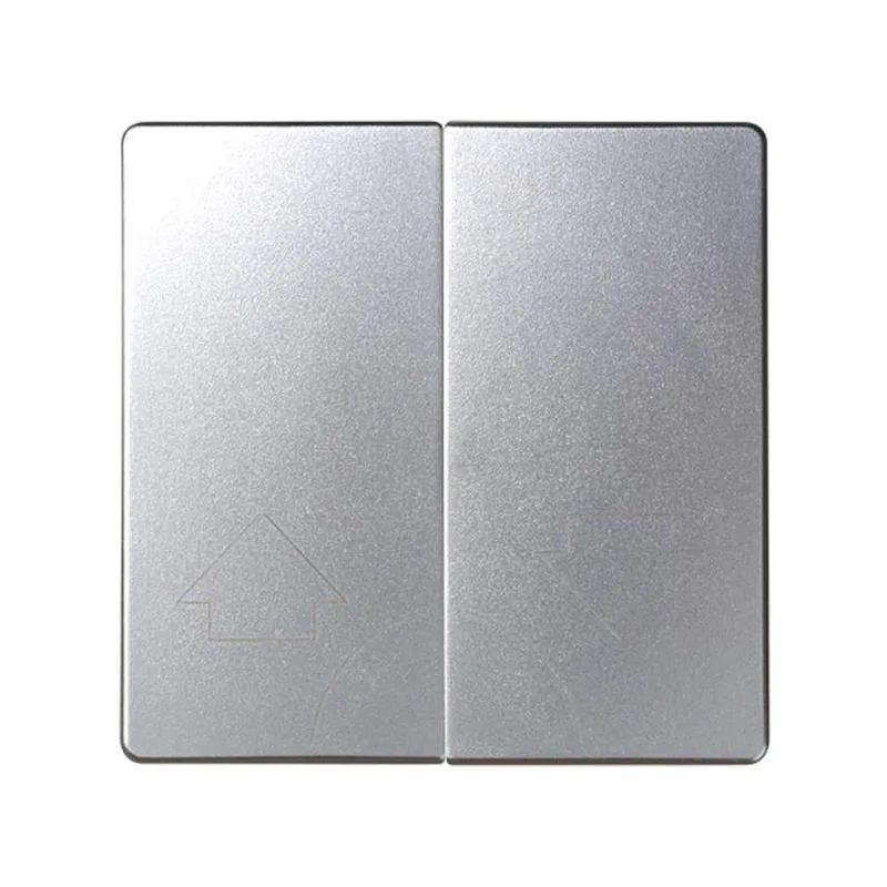 Клавиши (2 шт) для 75396-39, S82,82N, алюминий Simon 82029-33